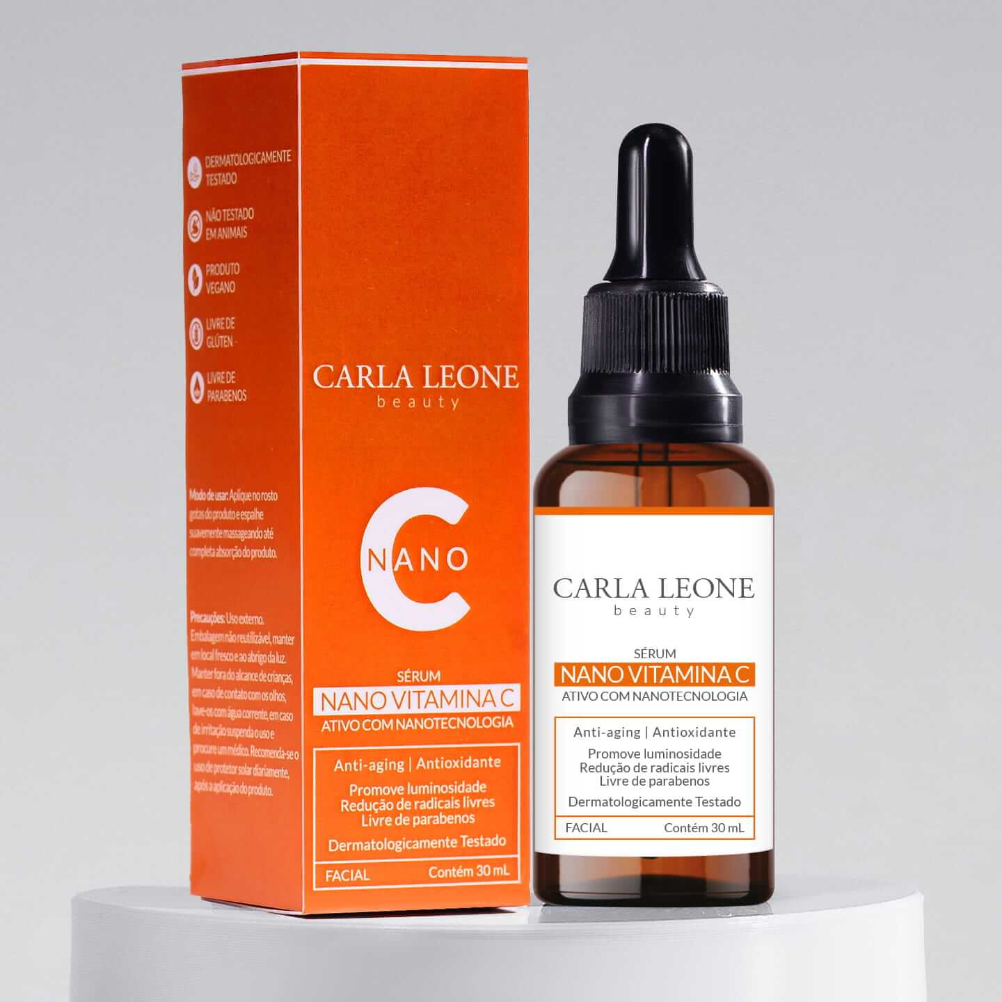 Sérum Facial Nano Vitamina C Carla Leone 30ml